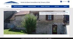 Desktop Screenshot of maisondelimmo.fr